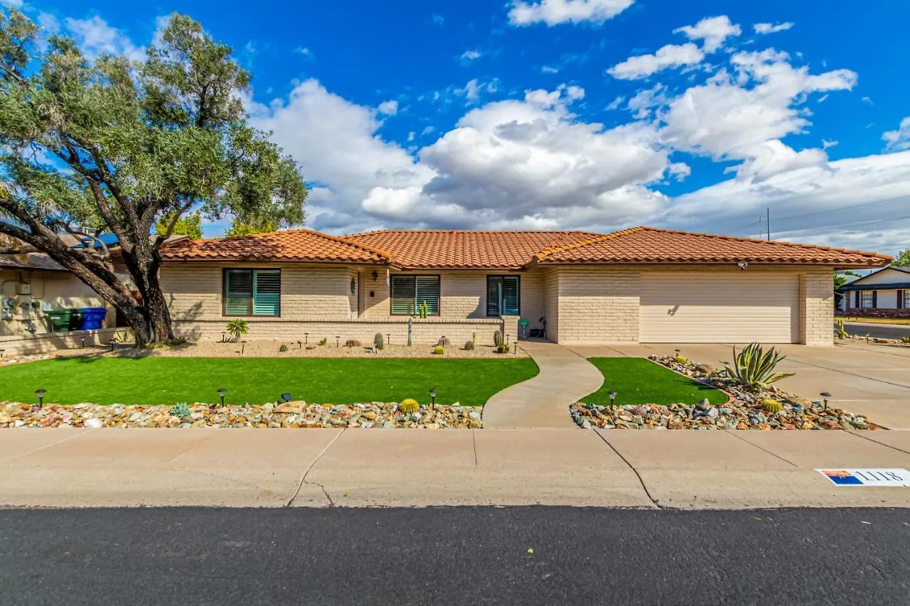Cozy Phoenix Home Heated Pool & Spa With King Beds 0*,